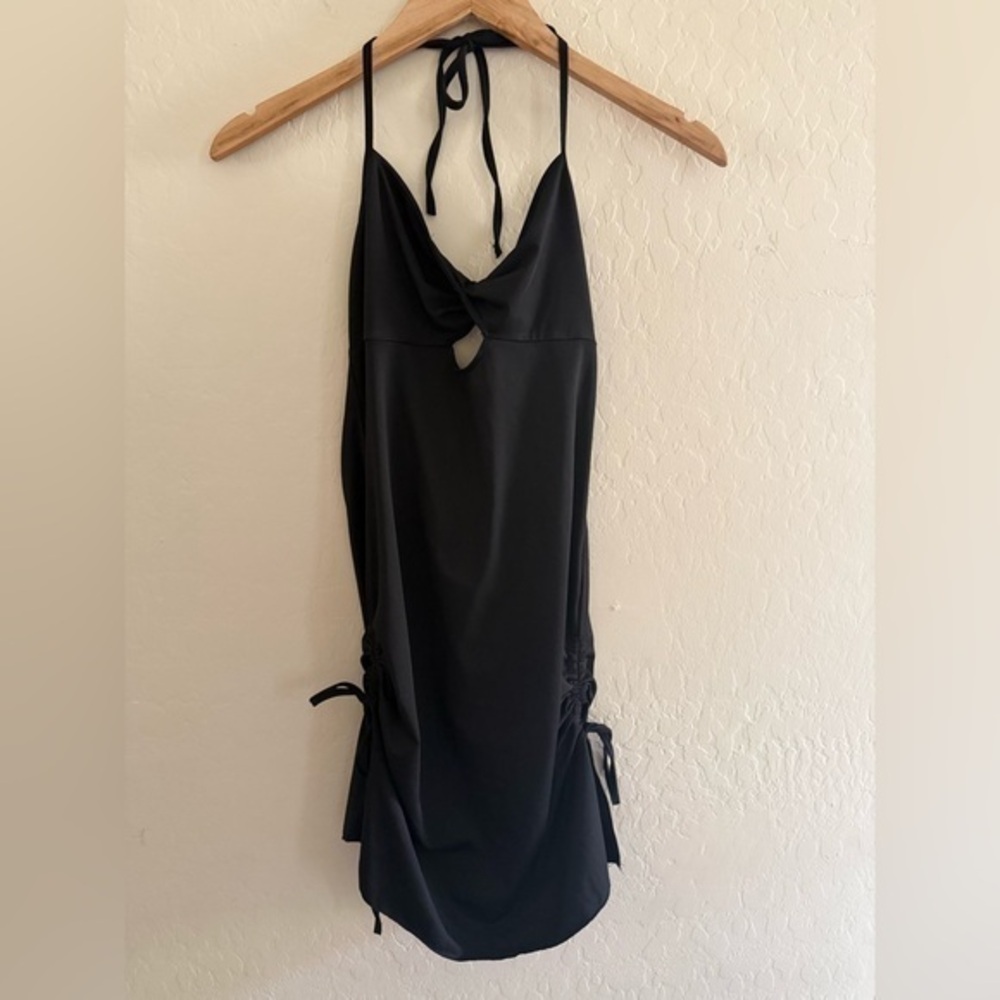 Black Halter Dress